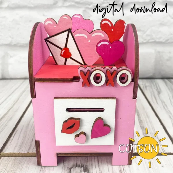 Caja De Bombones De San Valentin Creativo Digital